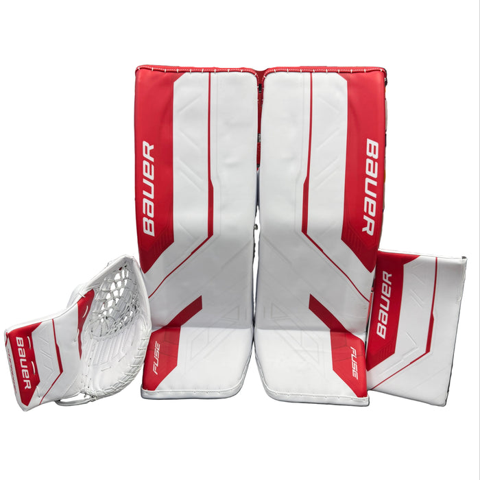 Bauer Supreme FUSE Goalie Set Senior Medium - Leg Pads, Catcher, Blocker