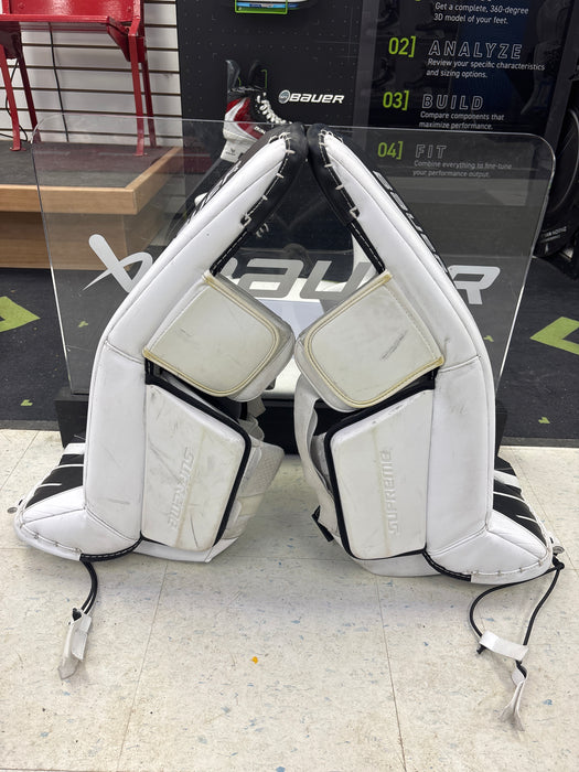 Used Bauer Supreme 3s Goal Pad intermediate Size XS/29