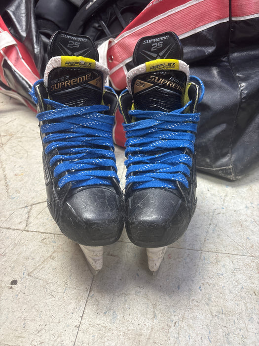 Used Bauer Supreme 2S Skates Size 1.5 D