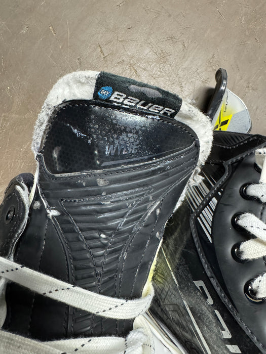 Used Bauer Hyperlite2 Pro Stock AHL Skates 9.5