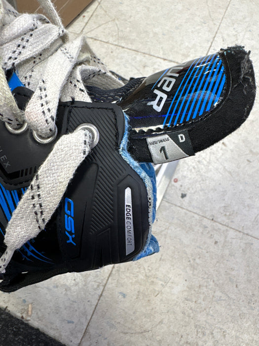 Used Bauer GSX Size 1.0 D Goal Skate