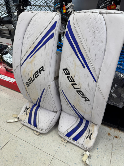 Used Bauer Vapor 2x Goalie Leg Pads Senior X-Small 32"
