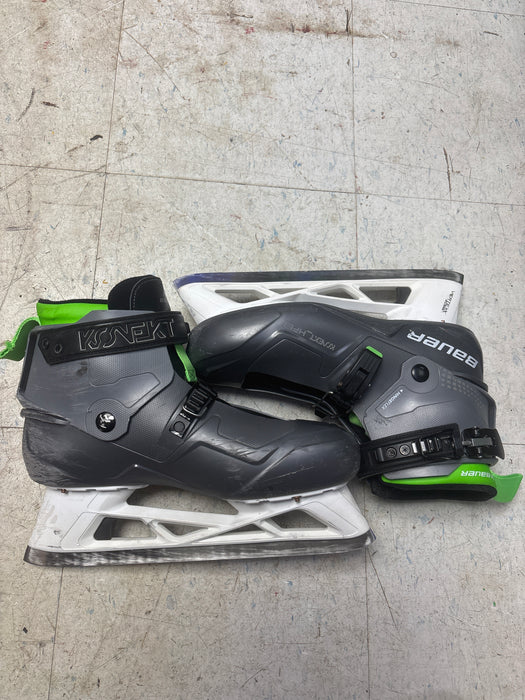 Used Bauer Konekt HF2 Goal Skates Size 11.0