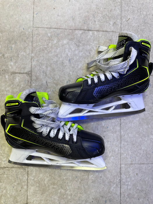 Used Bauer GSX 8EE Goalie Skates