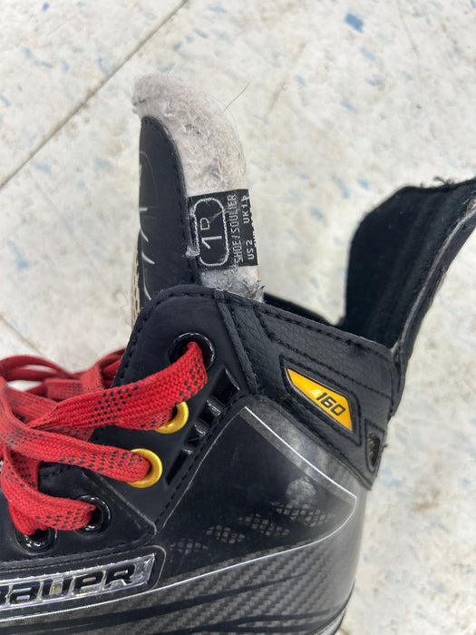 Used Bauer Supreme 160 Player Skates 1.0D
