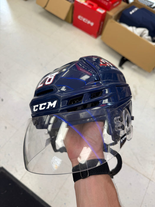 Used Pro Stock CCM SUPERTACKS X Helmet #28