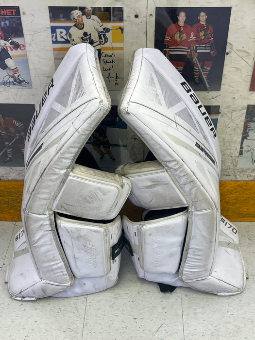 Used Bauer Supreme s170 34+1 Goal Pads