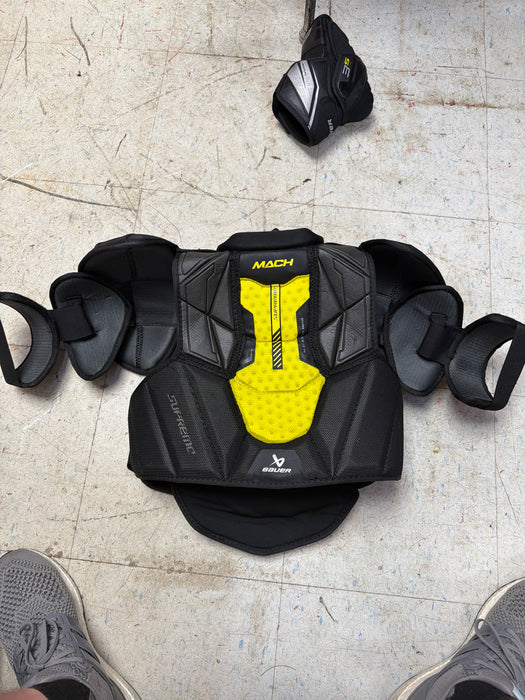 Used Bauer Supreme Mach Intermediate Large Shoulder Pads