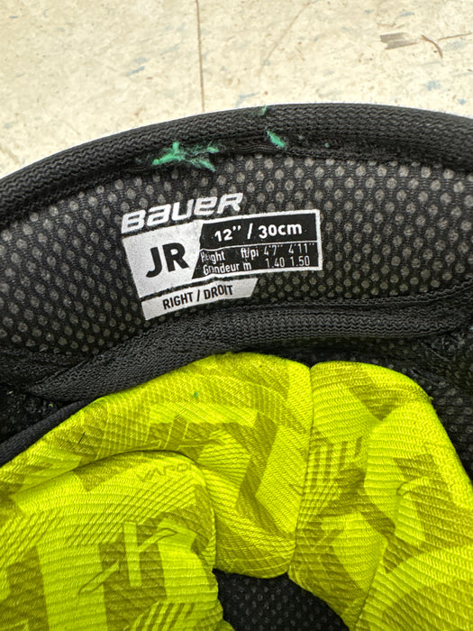Used Bauer Vapor 3X Junior 12" Shin Guards