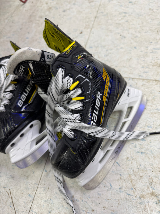 Used Bauer M4 Skates Youth 10