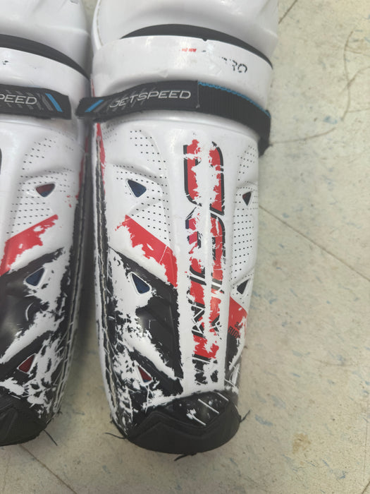 Used CCM Jetspeed FT6 Pro Shin Guards 13"
