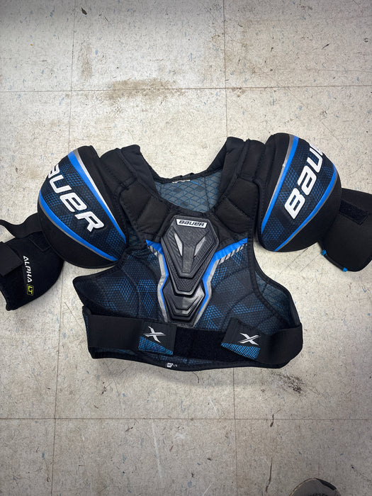 Used Bauer X Intermediate Large Shoulder Pads