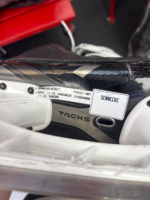 Used CCM Tacks XF Pro 11.5 Beckett Sennecke Pro Stock Skates