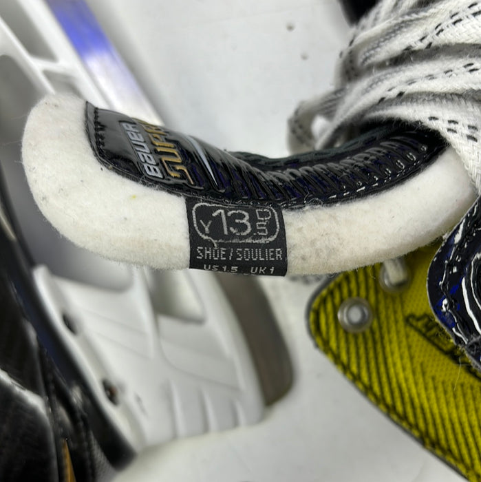 Used Bauer Supreme 2S 13.5 Youth Skates