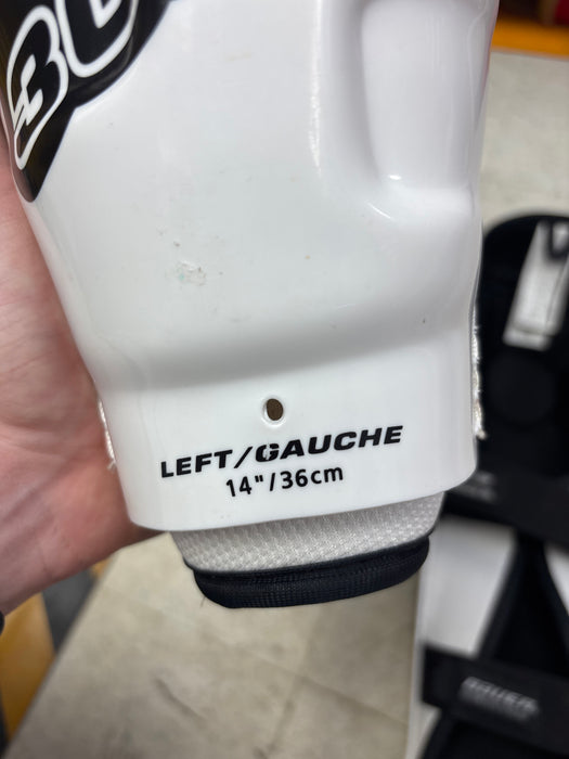 Used Bauer 300 Pro 14” Shin Guards