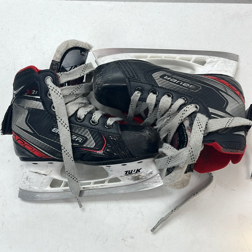 Used Bauer Vapor X2.7 Youth Size 12.5 Goal Skates
