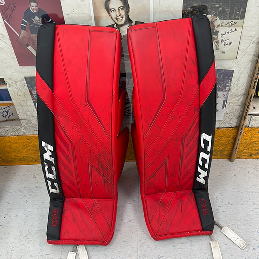 Used CCM Axis 34+1 Goal Pads