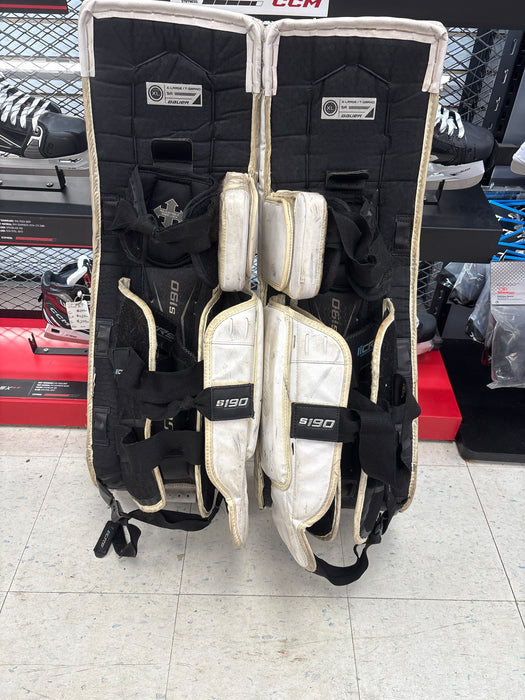 Used Bauer Supreme S190 Senior X-Large (36+) Leg Pads