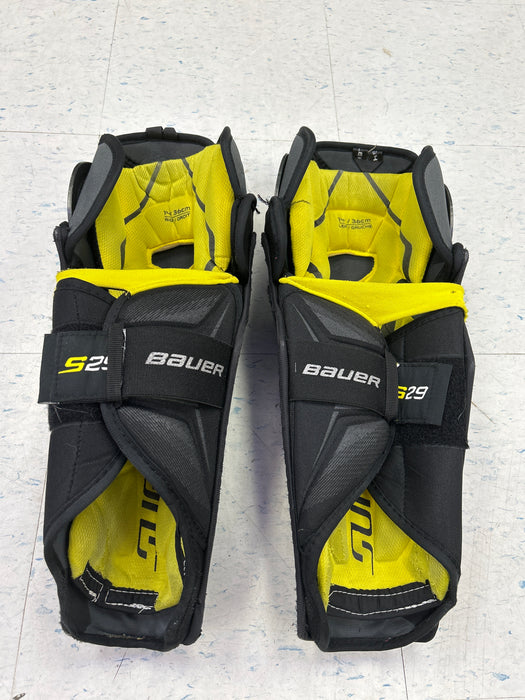 Used Bauer Supreme S29 Shin Guards