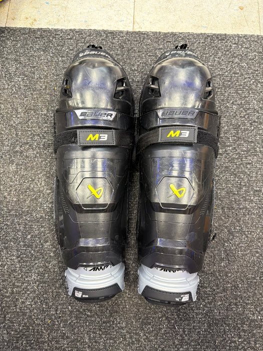 Used Bauer Supreme M3 14” Shin Guard