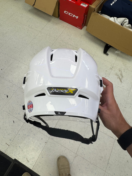 Used Pro Stock CCM SUPERTACKS X Helmet