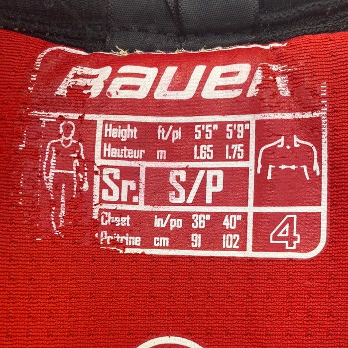 Used Bauer Vapor 1x Lite Senior Small Shoulder Pads