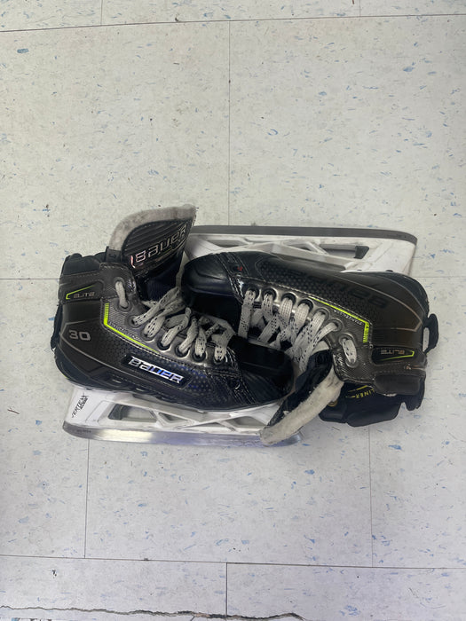 Used Bauer Elite Size 3 Goal Skates