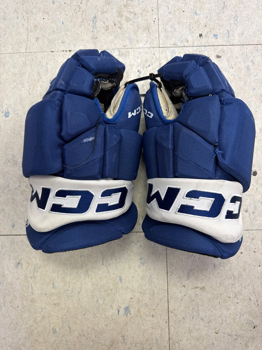 Toronto Maples Leafs Pro Stock CCM 14” Gloves - Gaunce
