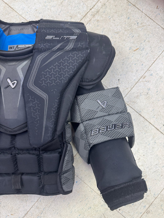 Used Bauer Elite Goalie Chest Protector Intermediate Medium