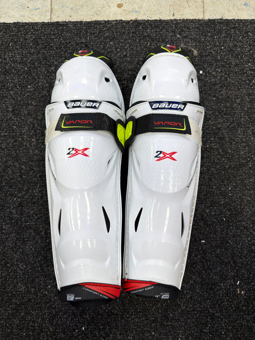 Used Bauer Vapor 2x 12” Shin Guards