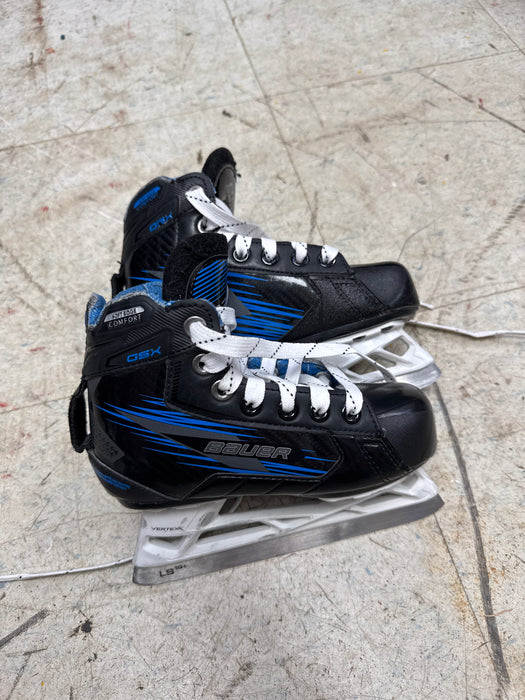 Used Bauer GSX Goalie Skates Youth 11.5D