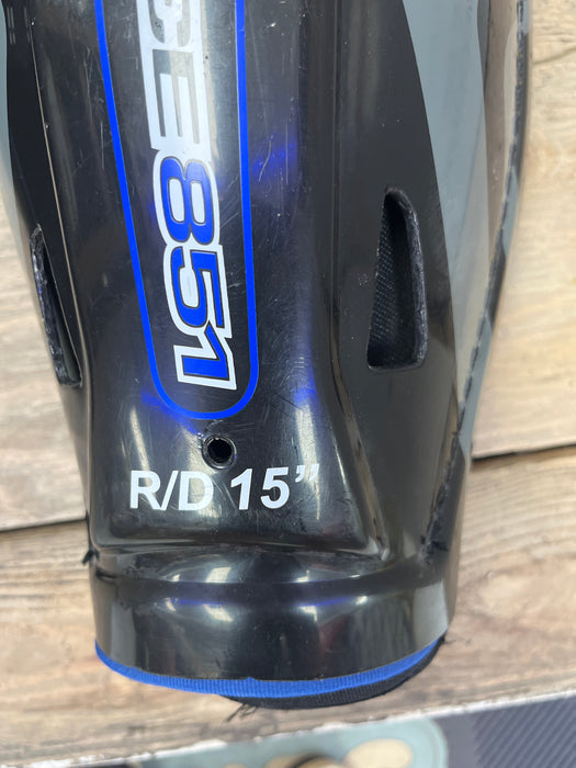 Used Tackla Force 851 15" Shin Pads
