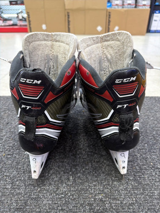 Used CCM JetSpeed FT460 Size 9.0D Goal Skates