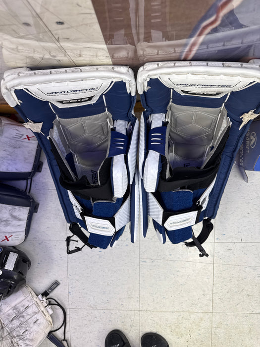 Used Vaughn Velocity V9 26+2” Goalie Leg Pads