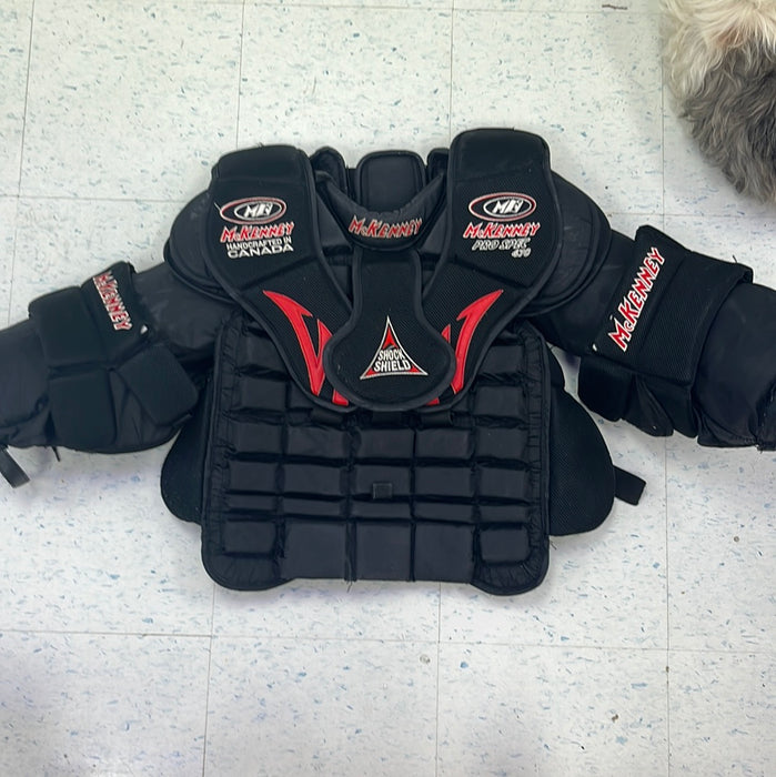 Used Mckenney Prospec 470 Intermediate Double Extra Large Goal Chest Protector