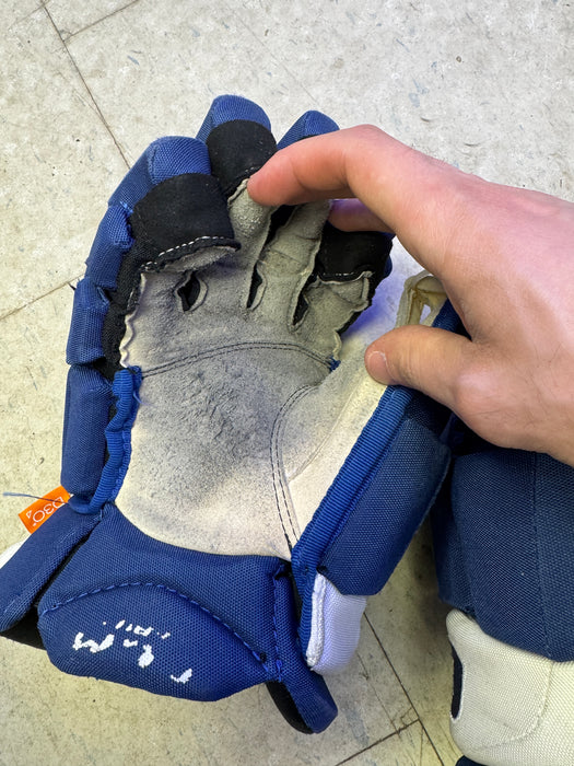 Used CCM NHL Leafs Hirvonen Pro Stock 13" Gloves