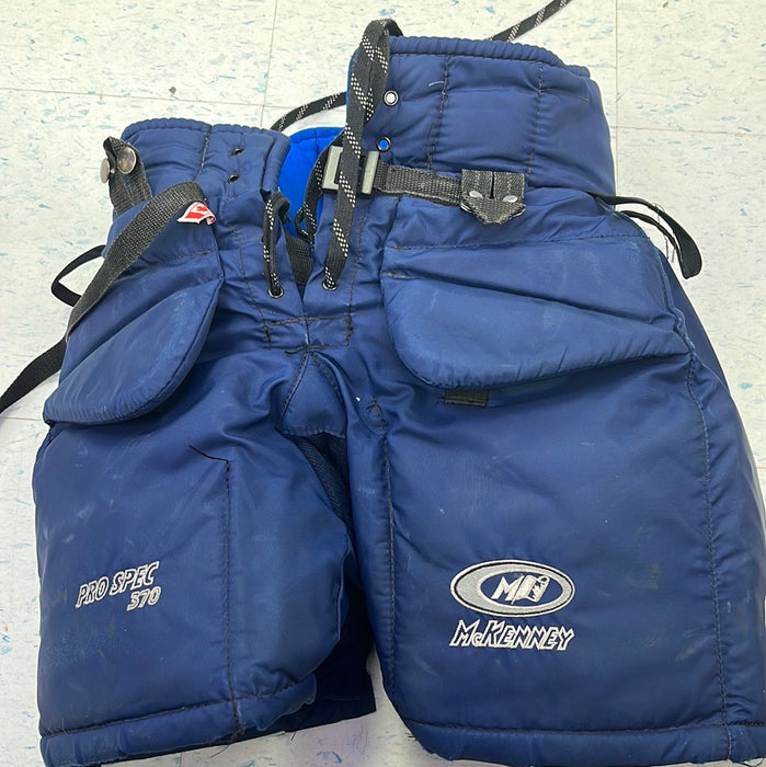 Used McKenney Pro Spec 370 Junior Medium Goalie Pants