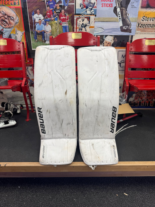 Used Bauer Shadow Leg Pads Senior Large 35"