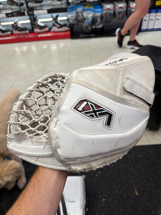 Used Vaughn Velocity VX1 Junior Catcher and Blocker Set