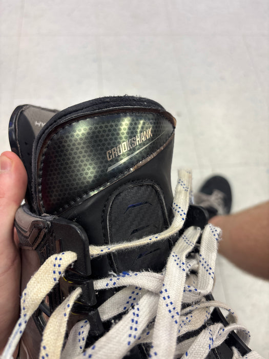 Used Bauer Vapor Hyperlite AHL Pro Stock Skates Size 7.5