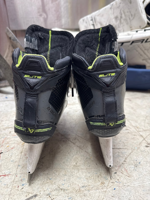 Used Bauer Elite Goalie Skates Size 6.5 Fit 2