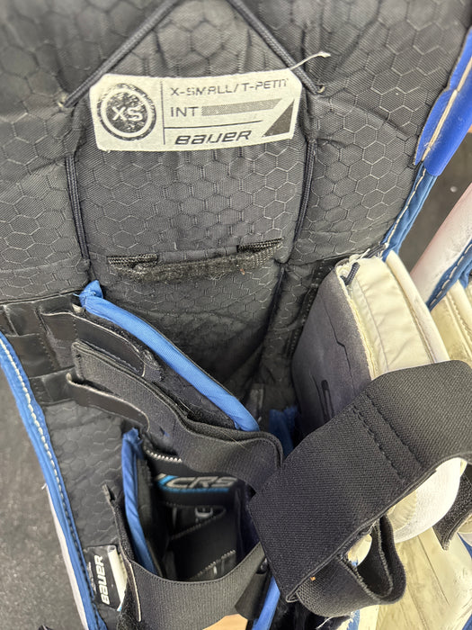 Used Bauer Supreme S29 Extra Small Goalie Pads
