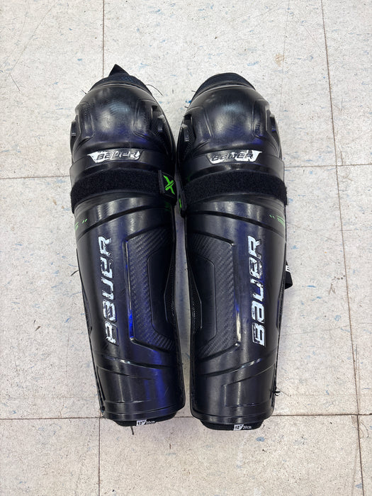 Used Bauer X Junior 12" Shin Guard
