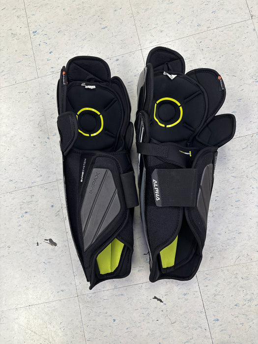 Demo Warrior Alpha LX20 16" Senior Shin Guards