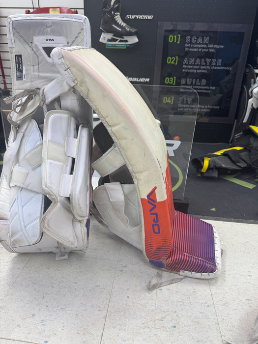 Used PRO STOCK Bauer Hyperlite Goalie Set 35" Large