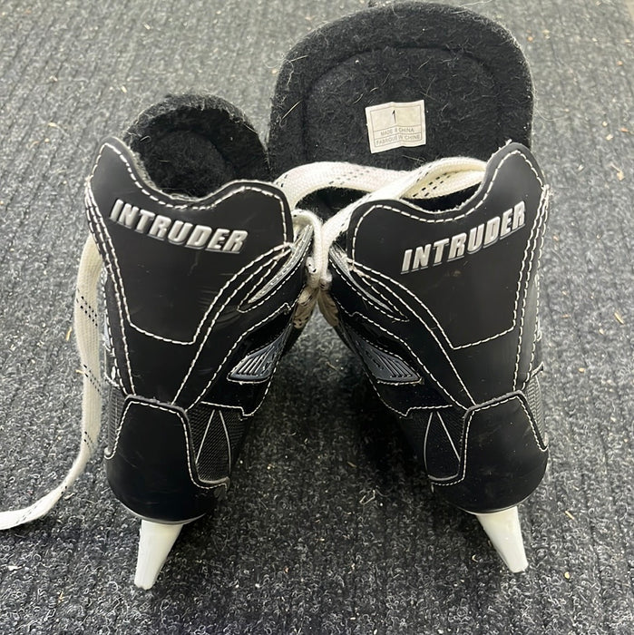 Used CCM Intruder Size 1 Player Skates — Crow's Sports