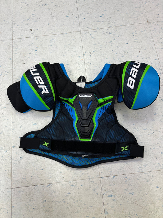 Used Bauer X Junior Medium Shoulder Pads