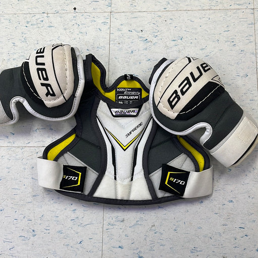 Used Bauer Supreme S170 Youth Large Shoulder Pads