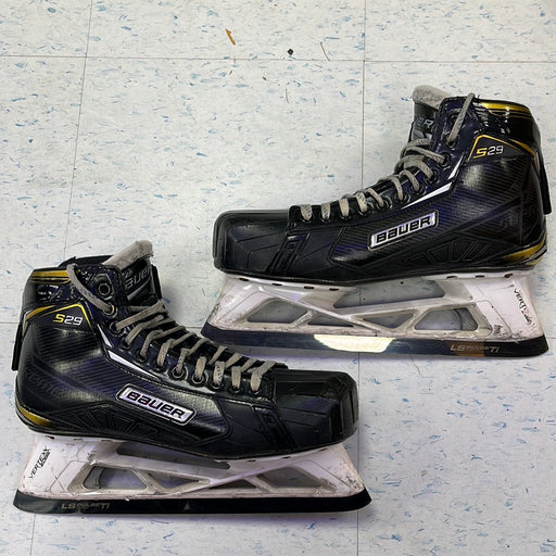 Used Bauer Supreme S29 11D Goalie Skates