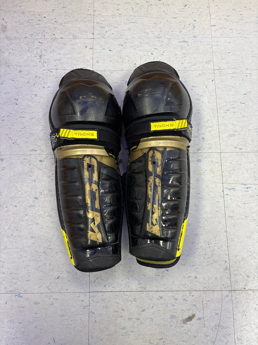 Used CCM Tacks AS-V Pro 12” Junior Shin Guards